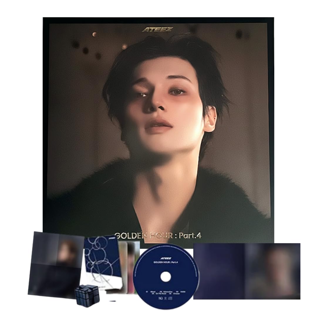 Amazon.com: ATEEZ GOLDEN HOUR Part.4 Album Digipack [WOOYOUNG Ver